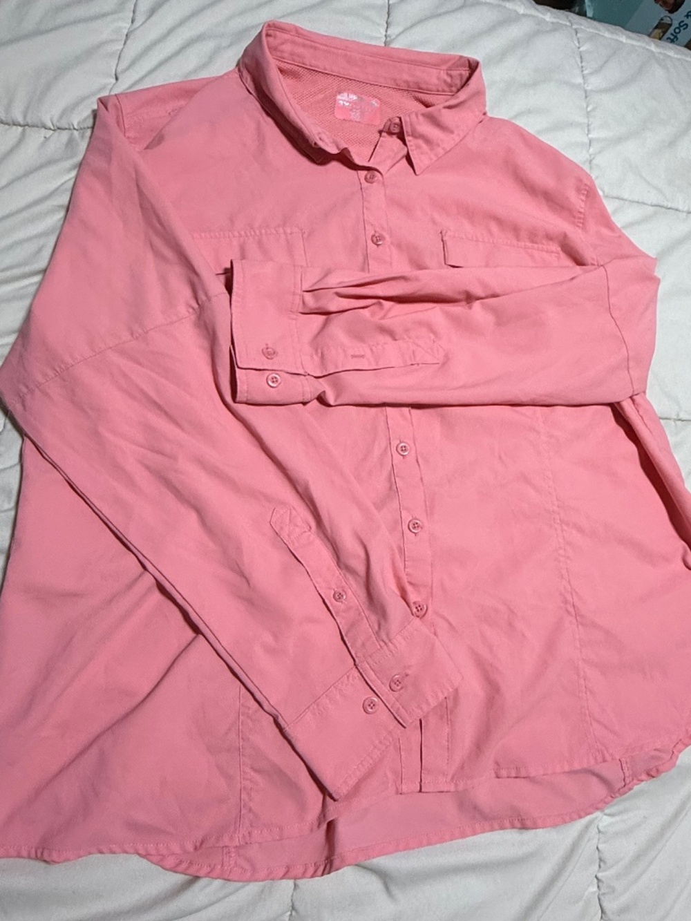 3XL Pink Fishing Shirt Saltwater Reel Legends Women's